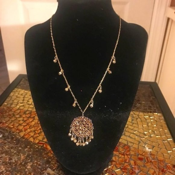 cookie lee Jewelry - Cookie Lee Medallion Necklace